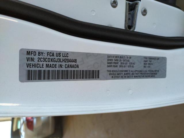 Photo 10 from auction – 2020 DODGE CHARGER SC with VIN 2C3CDXGJ3LH204448
