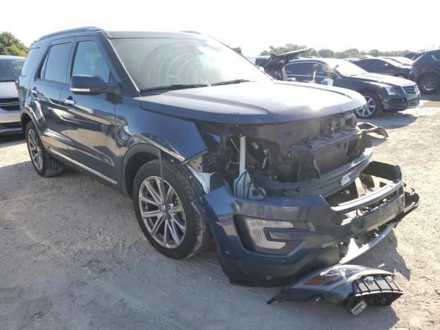 FORD EXPLORER L 2017 with VIN 1FM5K7F89HGE27312 - Photo from auction