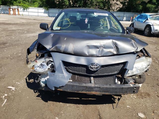 Photo 9 from auction – 2009 TOYOTA COROLLA BA with VIN JTDBL40E899074696