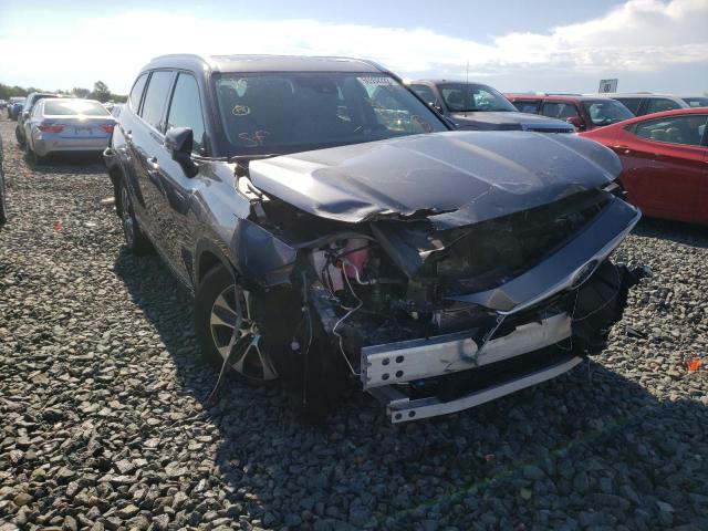TOYOTA HIGHLANDER 2021 с VIN 5TDHBRCH7MS535302 - Фото с аукциона
