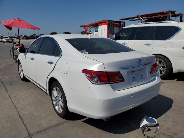 Photo 3 from auction – 2012 LEXUS ES 350 with VIN JTHBK1EG8C2484991