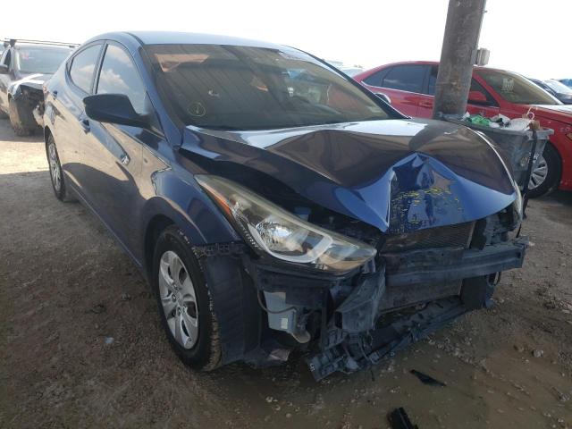 Photo 1 from auction – 2016 HYUNDAI ELANTRA SE with VIN 5NPDH4AE9GH715836