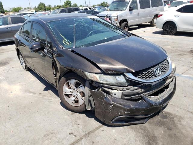 HONDA CIVIC LX 2013 with VIN 2HGFB2F58DH563142 - Photo from auction