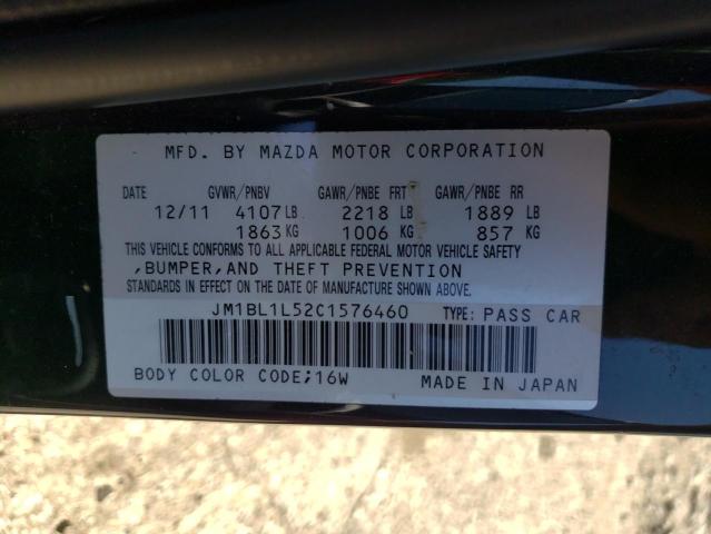 Photo 10 from auction – 2012 MAZDA 3 S with VIN JM1BL1L52C1576460