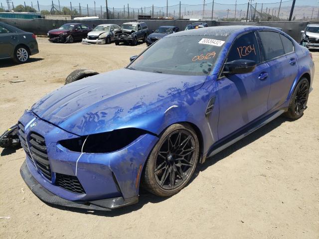 Photo 2 from auction – 2021 BMW M3 COMPETI with VIN WBS33AY01MFL00141
