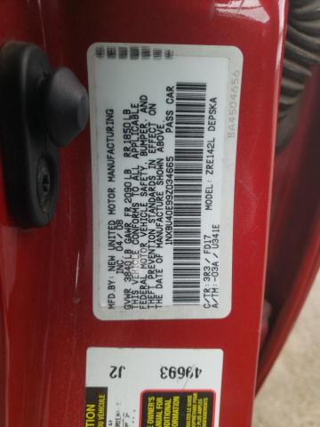 Photo 10 from auction – 2009 TOYOTA CARROLLA with VIN 1NXBU40E99Z034665