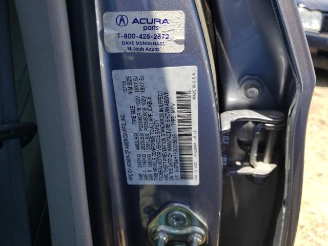 Photo 10 from auction – 2016 ACURA RDX ADVANC with VIN 5J8TB4H77GL015038