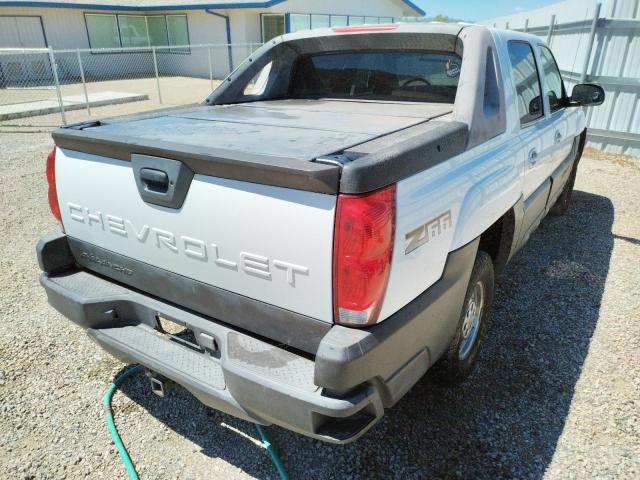 Photo 4 from auction – 2004 CHEVROLET AVALANCHE with VIN 3GNEC12T04G122960