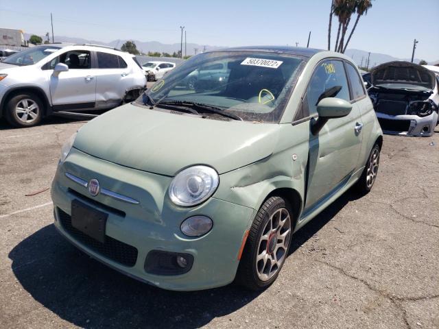 Photo 2 from auction – 2012 FIAT 500 SPORT with VIN 3C3CFFBR9CT360857