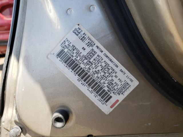Photo 10 from auction – 2001 LEXUS RX 300 with VIN JTJHF10U110189122