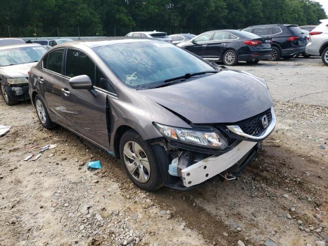 HONDA CIVIC LX 2015 with VIN 19XFB2F59FE100374 - Photo from auction