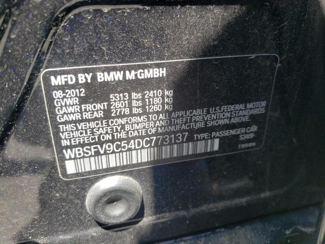 Photo 10 from auction – 2013 BMW M5 with VIN WBSFV9C54DC773137