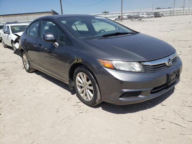 HONDA CIVIC EXL 2012 with VIN 2HGFB2F91CH506850 - Photo from auction