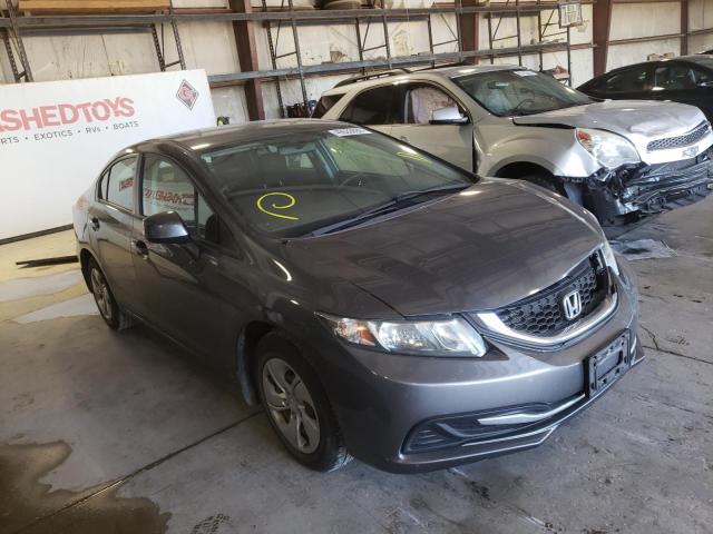 HONDA CIVIC LX 2013 with VIN 19XFB2F53DE098442 - Photo from auction