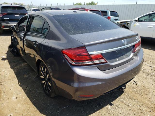 Photo 3 from auction – 2014 HONDA CIVIC EXL with VIN 2HGFB2F92EH549287