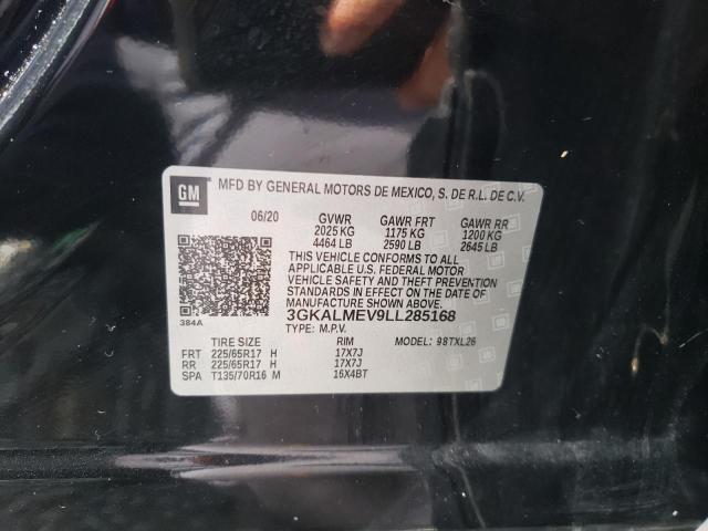 Photo 10 from auction – 2020 GMC TERRAIN SL with VIN 3GKALMEV9LL285168