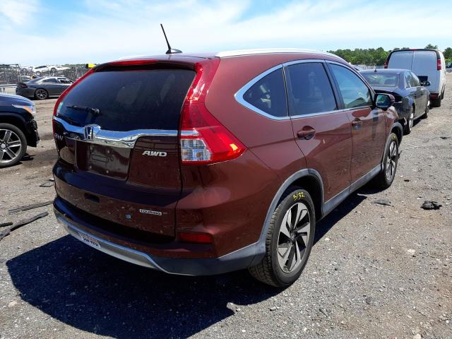 Photo 4 from auction – 2016 HONDA CR-V TOURI with VIN 5J6RM4H99GL006498