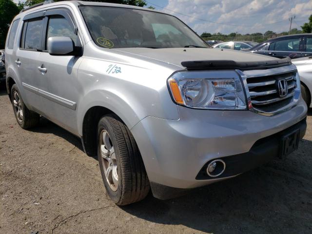 HONDA PILOT EX 2013 with VIN 5FNYF4H41DB038781 - Photo from auction