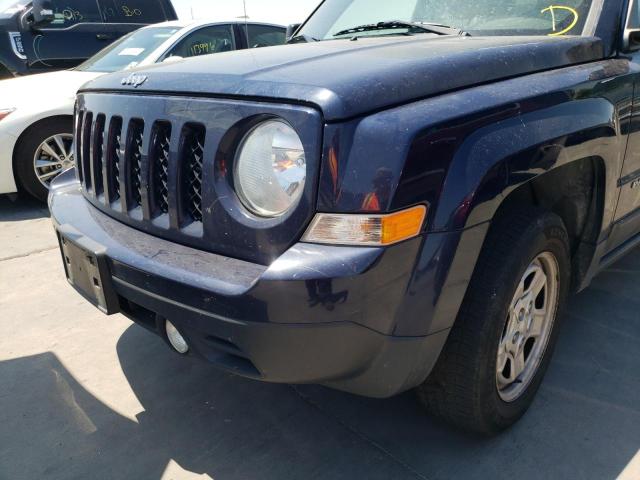 Photo 9 from auction – 2016 JEEP PATRIOT SP with VIN 1C4NJPBA3GD676303