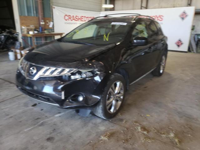 Photo 2 from auction – 2009 NISSAN MURANO S with VIN JN8AZ18W69W155420