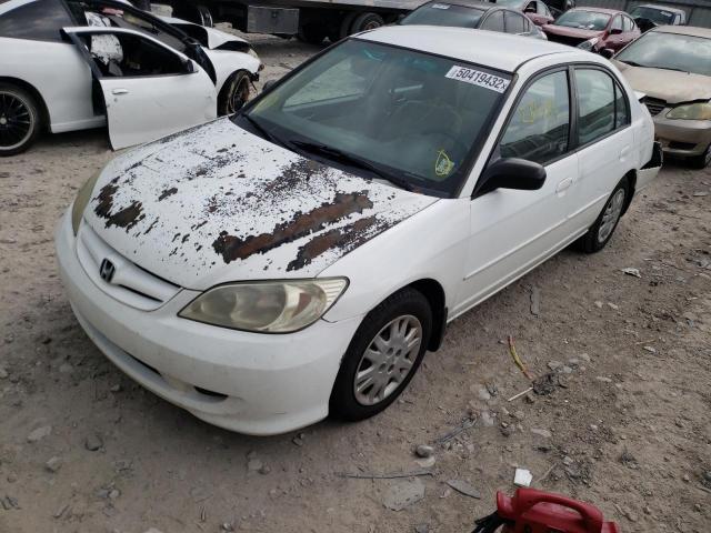 Photo 2 from auction – 2004 HONDA CIVIC LX with VIN 2HGES16574H516609