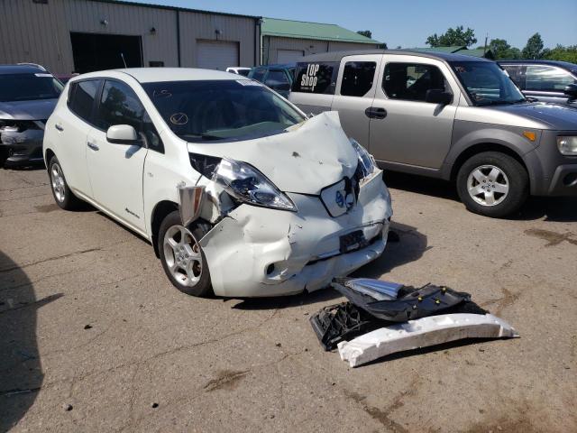 NISSAN LEAF SV 2012 with VIN JN1AZ0CP3CT023751 - Photo from auction