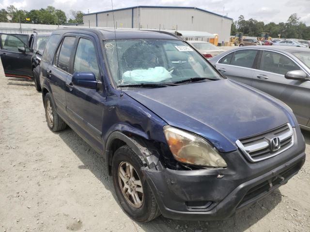HONDA CR-V EX 2004 with VIN JHLRD78834C035587 - Photo from auction