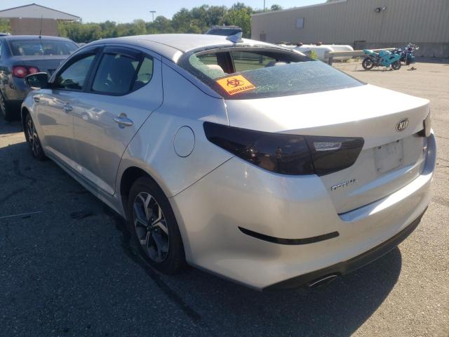Photo 3 from auction – 2015 KIA OPTIMA LX with VIN 5XXGM4A78FG505880