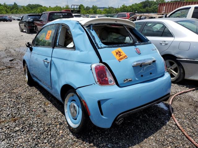 Photo 3 from auction – 2018 FIAT 500 LOUNGE with VIN 3C3CFFCH9JT528757