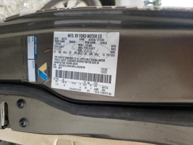 Photo 10 from auction – 2006 MERCURY MOUNTAINEE with VIN 4M2EU36E96UJ02939