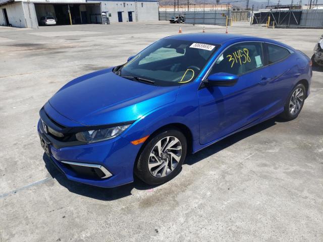 Photo 2 from auction – 2019 HONDA CIVIC LX with VIN 2HGFC4B62KH306241