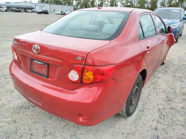 Photo 4 from auction – 2009 TOYOTA COROLLA BA with VIN JTDBL40E19J045393