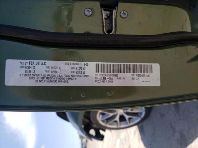 Photo 10 from auction – 2019 DODGE CHARGER GT with VIN 2C3CDXHG1KH630883