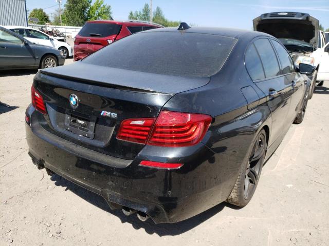 Photo 4 from auction – 2016 BMW M5 with VIN WBSFV9C52GG343183
