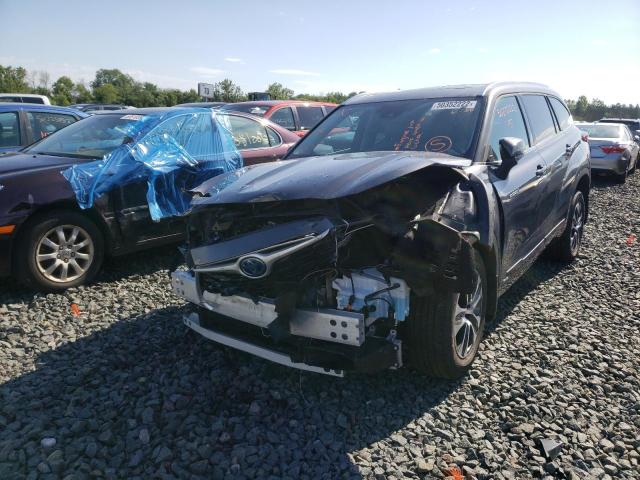 Photo 2 from auction – 2021 TOYOTA HIGHLANDER with VIN 5TDHBRCH7MS535302