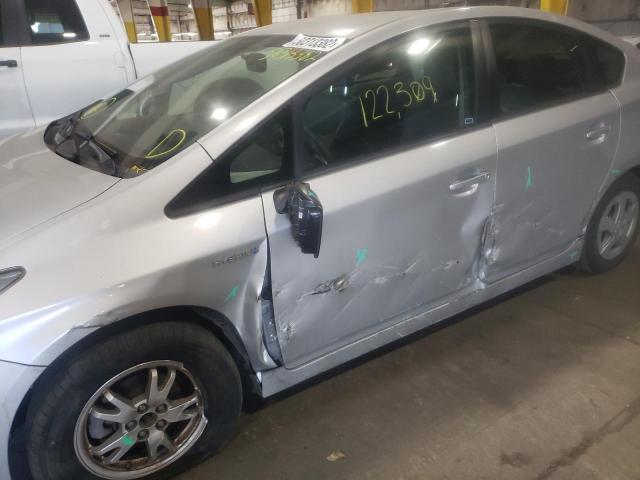 Photo 9 from auction – 2010 TOYOTA PRIUS with VIN JTDKN3DU8A0205138