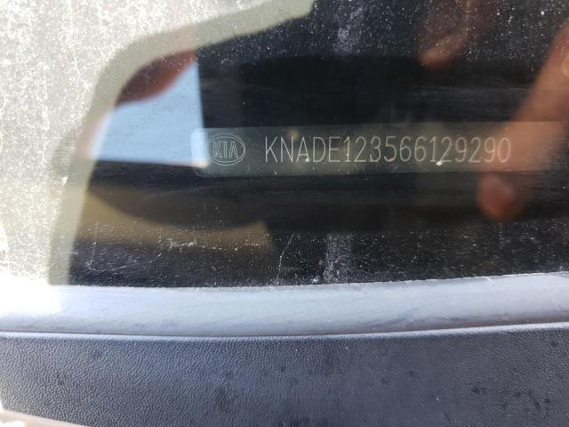 Photo 10 from auction – 2006 KIA RIO BASE with VIN KNADE123566129290