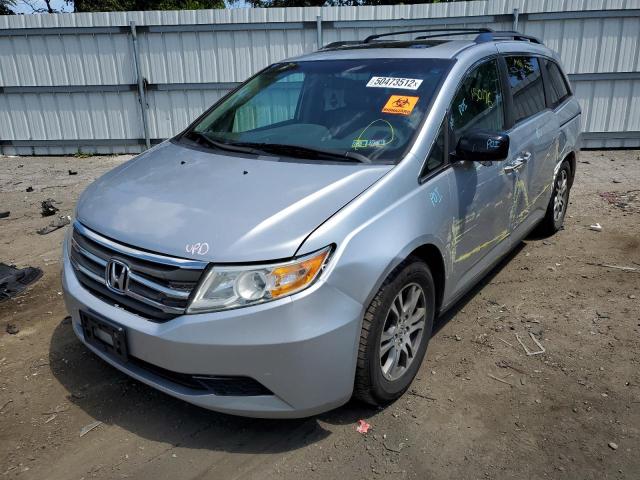 Photo 2 from auction – 2011 HONDA ODYSSEY EX with VIN 5FNRL5H64BB078290
