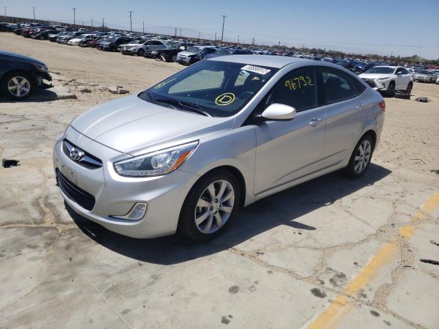 Photo 2 from auction – 2014 HYUNDAI ACCENT GLS with VIN KMHCU4AEXEU611720