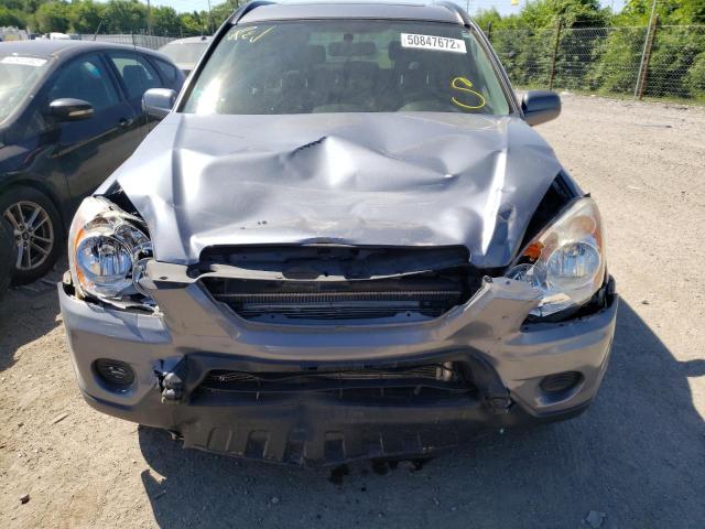 Photo 9 from auction – 2005 HONDA CR-V SE with VIN JHLRD78975C051303