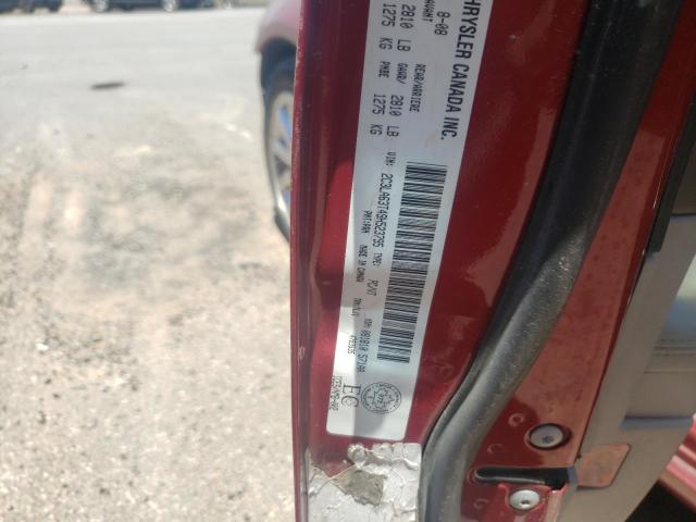 Photo 10 from auction – 2009 CHRYSLER 300C with VIN 2C3LA63T49H523795