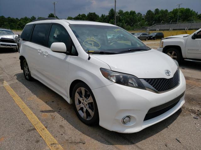 TOYOTA SIENNA SPO 2012 with VIN 5TDXK3DC0CS259426 - Photo from auction