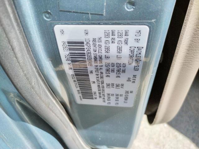 Photo 10 from auction – 2003 DODGE GRAND CARA with VIN 1D4GP24363B285499