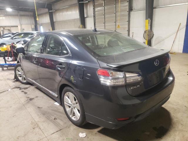Photo 3 from auction – 2010 LEXUS HS 250H with VIN JTHBB1BA9A2017236