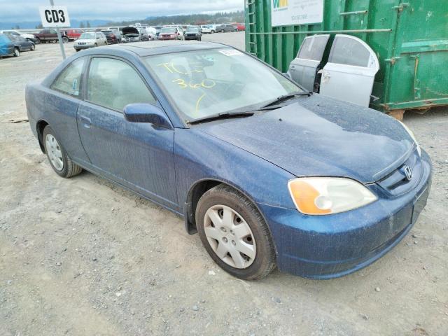 HONDA CIVIC EX 2002 with VIN 1HGEM22982L081866 - Photo from auction