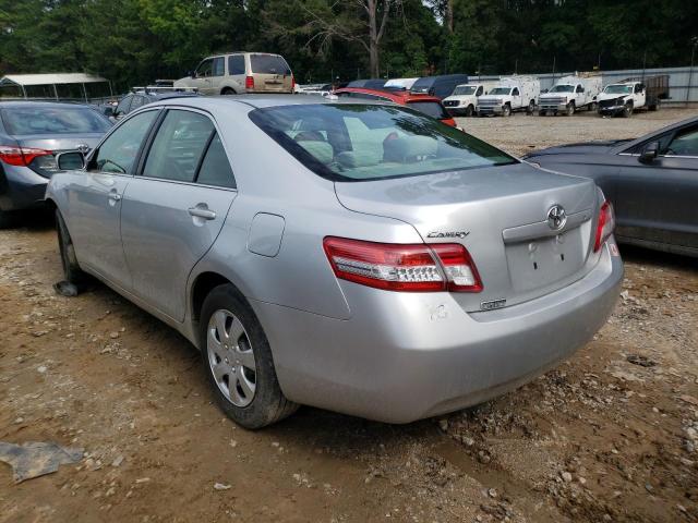 Photo 3 from auction – 2011 TOYOTA CAMRY BASE with VIN 4T1BF3EK2BU656937