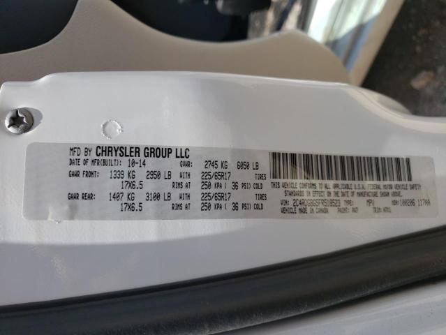 Photo 10 from auction – 2015 DODGE GRAND CARA with VIN 2C4RDGBG5FR518523