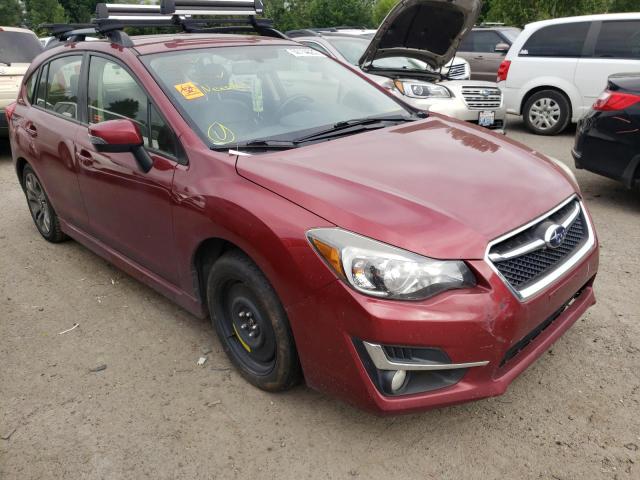 SUBARU IMPREZA SP 2015 with VIN JF1GPAV67FH204517 - Photo from auction