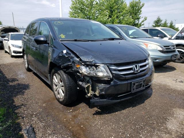 HONDA ODYSSEY EX 2014 with VIN 5FNRL5H47EB510678 - Photo from auction