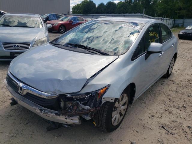 Photo 2 from auction – 2012 HONDA CIVIC LX with VIN 2HGFB2F53CH560101